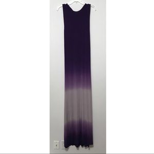 Young Fabulous & Broke Purple Ombré Maxi Dress
